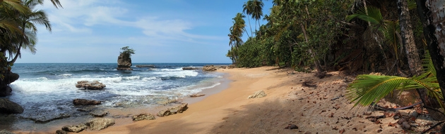 Karibischer Strand Costa Rica Navi mieten 